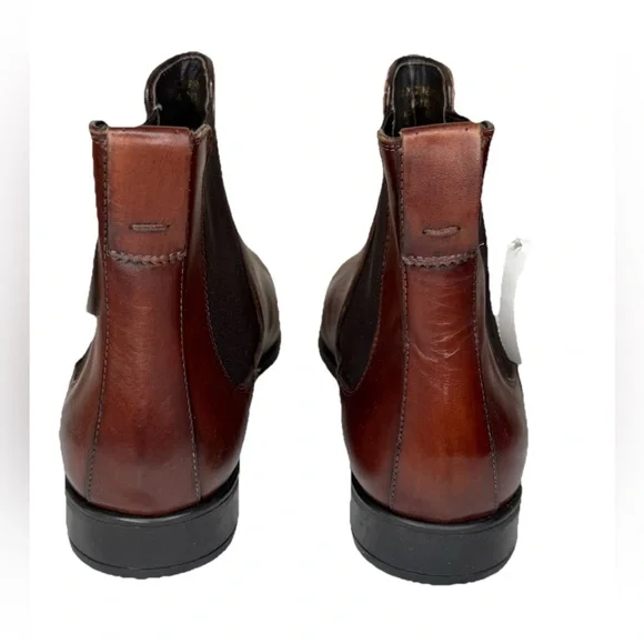 Bruno Magli Rich Brown Leather Boots NWOB display picture 2